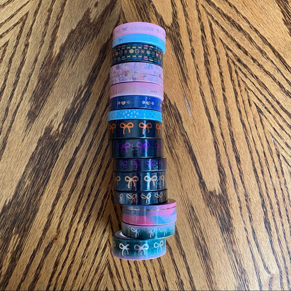 Simply Gilded 15 new rolls washi tape lot